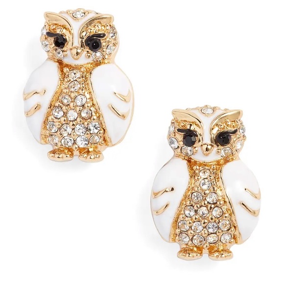 kate spade Jewelry - NWOT Kate Spade star bright owl stud earrings